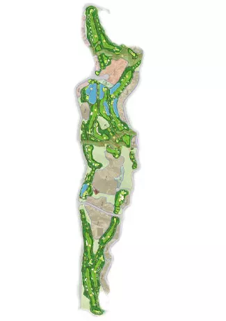 Course Map Aguilon Golf Course