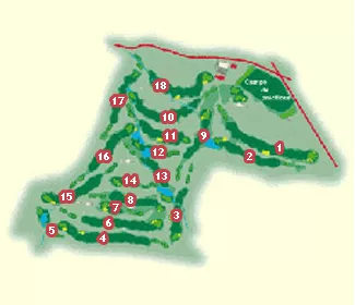 Course Map Soria Golf Course