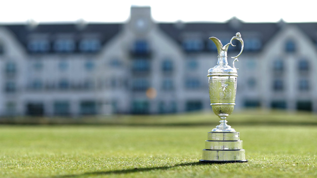 Carnoustie Golf Links the legendary course of the 147th Open - trophy