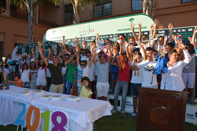 All winners at the 10th Oceânico World Kids Golf, photo by Carla Guerreiro-MR