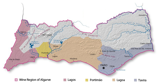 Algarve - Regions with Designation of Origin