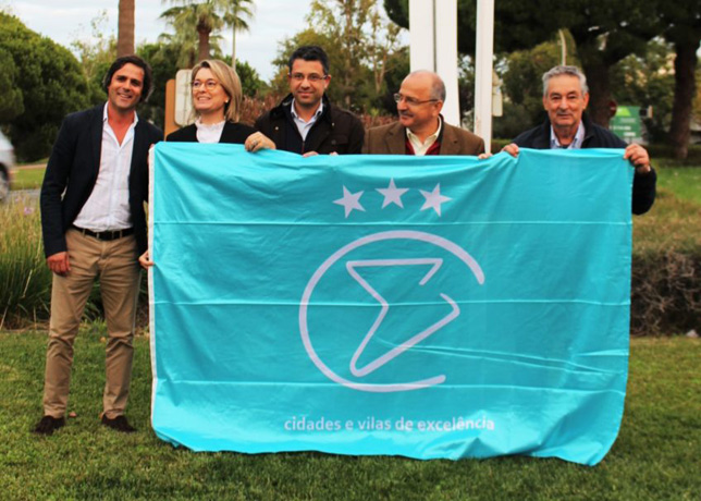 Vilamoura receiving the prize 'city of excellence'