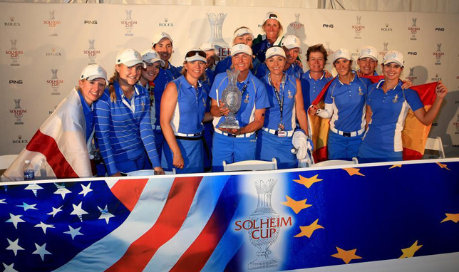 The Solheim Cup Female Team