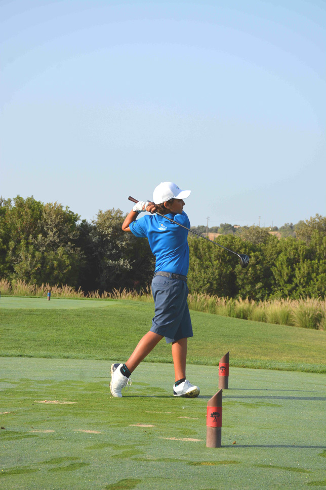 World Kids Golf - João Crasi Alves, Under-12 Champion. Photo by Carla Guerreiro