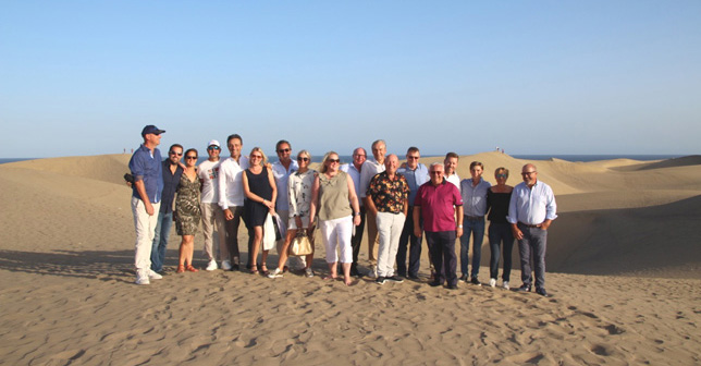 Fam Trip to Gran Canary. At the Dunes