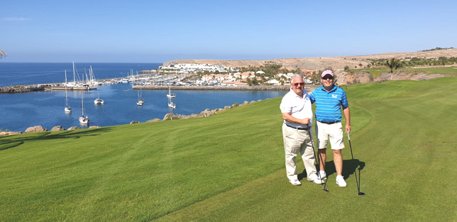 Fam Trip to Gran Canary. Meloneras golf course