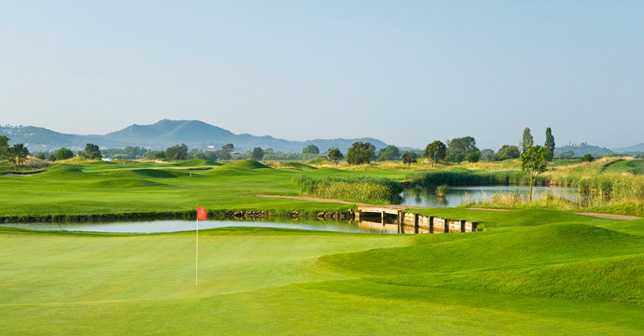 Empordà Golf Links Course. Spanish Golf Courses chosen to host the final stages of the Classification School 2021 of the European Tour