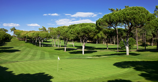 Vilamoura Old Course. Happy Golfers