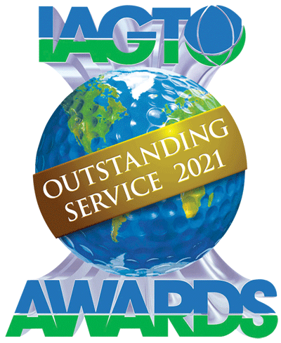 IAGTO Awards - Winner 2021 - One more award to Tee Times Golf Agency
