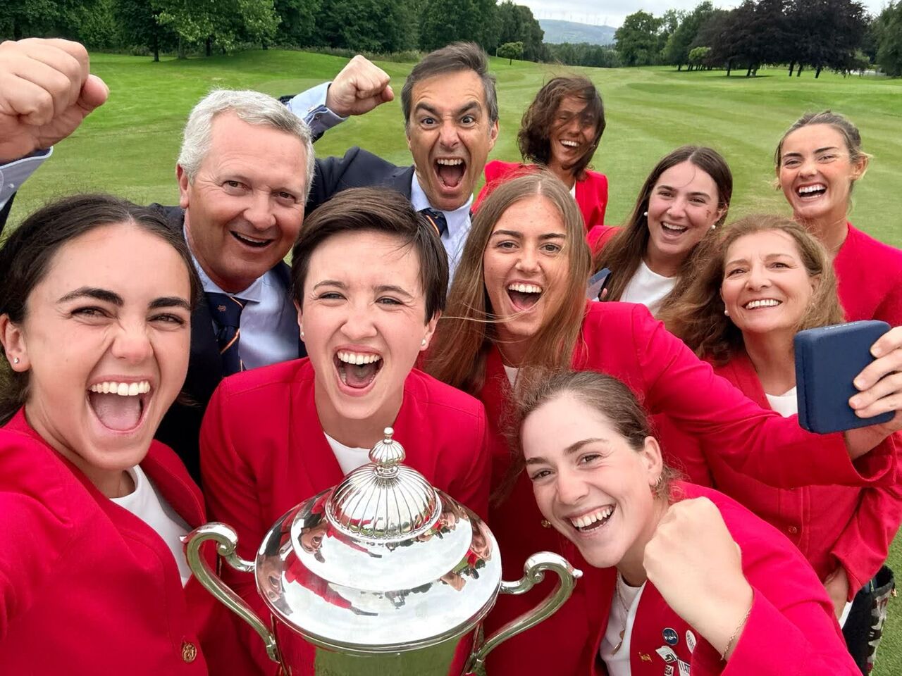 Victorious Spanish Amateur Golfers