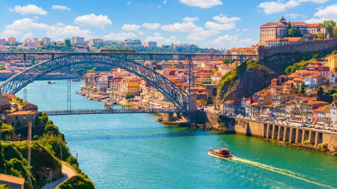 Dom Luis Bridge - Porto was elected City of the Year by Foot and Travel Magazine