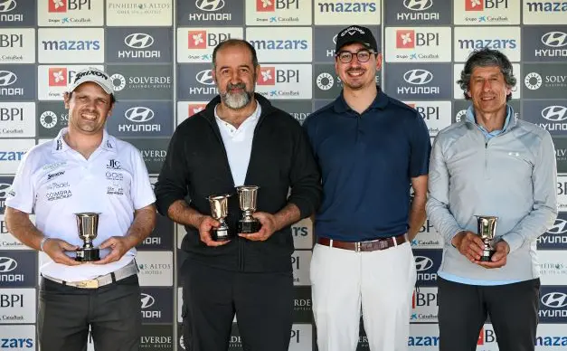 Portugal Golf - Hugo Espírito Santo and Arnaldo Paredes - National Mid-Amateur and Senior Pitch & Putt Champions