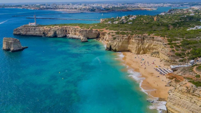 Praia do Vale - Carvoeiro - The Algarve is one of the trending destinations for 2023