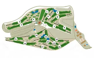 Course Map Alenda Golf