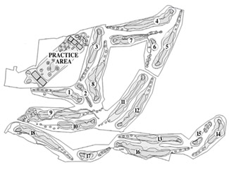 Arcos Golf Club & Country Estate Golf Course map