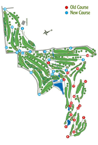 Atalaya Golf New Course Golf Course map
