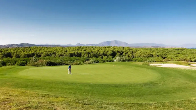 Spain Golf Driving Range - La Hacienda Alcaidesa Links Golf Resort Academy