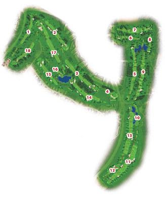 Real Novo Sancti Petri ''Centre'' Golf Course map