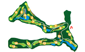 La Reserva at Sotogrande Golf Course map
