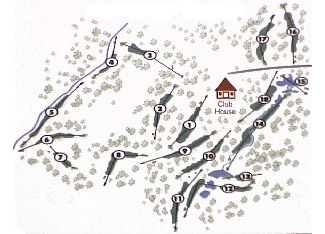 Cabopino Golf Club Golf Course map
