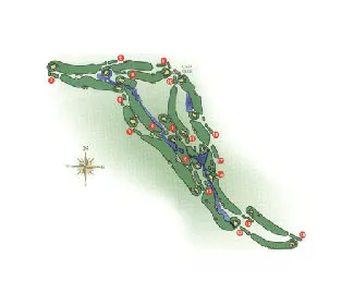 Course Map Real Club de Golf Las Brisas
