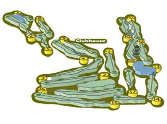 El Paraiso Golf Golf Course map