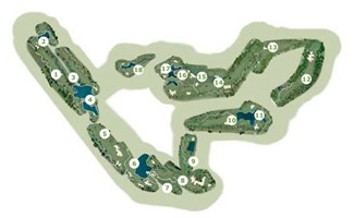 Sancti Petri Hills Golf Golf Course map