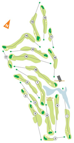 Course Map Troia Golf Course