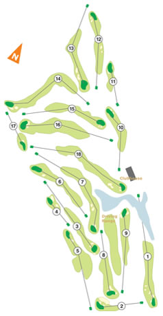 Troia Golf Course Golf Course map