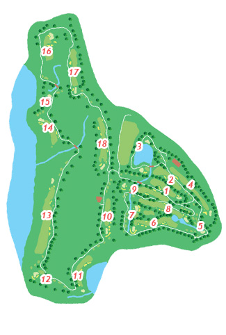 Meloneras Golf Course Golf Course map