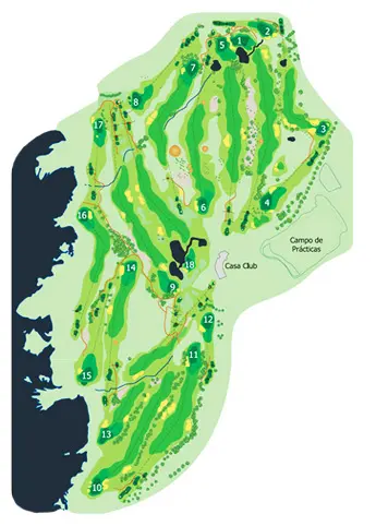 Course Map Buenavista Golf Course