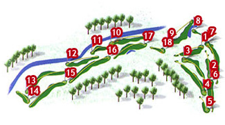 Canyamel Golf Course Golf Course map