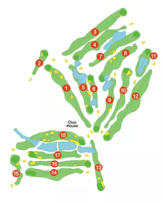 Course Map Capdepera Golf Course
