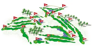 Course Map T-Golf Calvia (T-Golf Country Club)