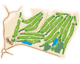 Arabella Son Quint Golf Course Golf Course map