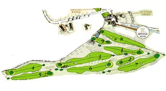 Course Map La Reserva Rotana Golf Course