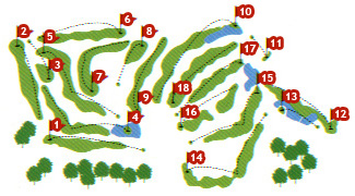 Maioris Golf Course Golf Course map