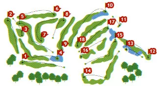 Course Map Maioris Golf Course