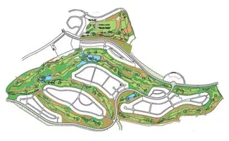 Course Map Hacienda del Alamo Golf Resort