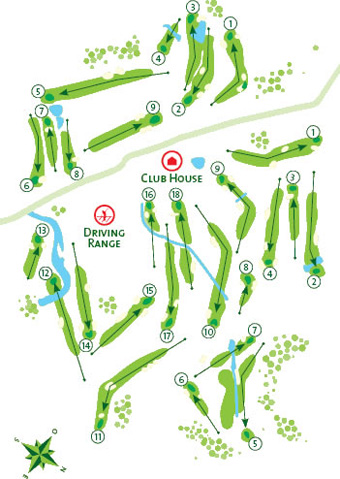 Penina Championship - Course Map