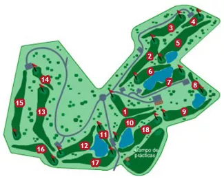 Course Map Bonalba Golf Course
