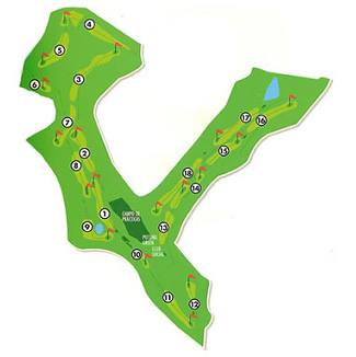 Las Ramblas Golf Course map