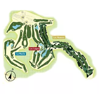 Course Map Escorpion Golf Course