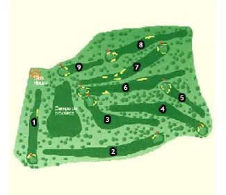 Course Map Manises Golf Course