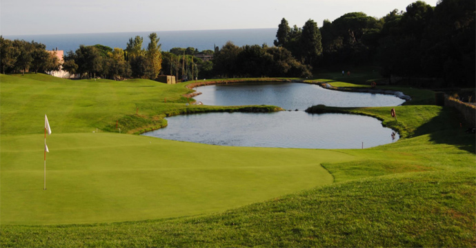 Spain golf courses - Sant Vicenç de Montalt Golf Course