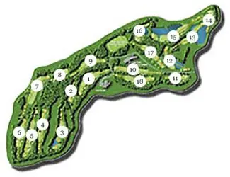 Course Map PGA Catalunya - Tour Course