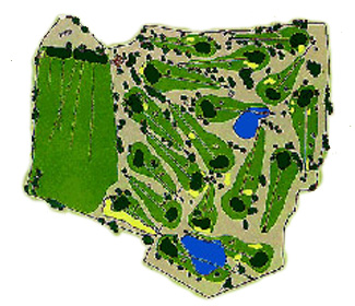 El Vendrell Golf Center Golf Course map