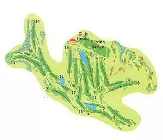 Course Map La Graiera Golf Club