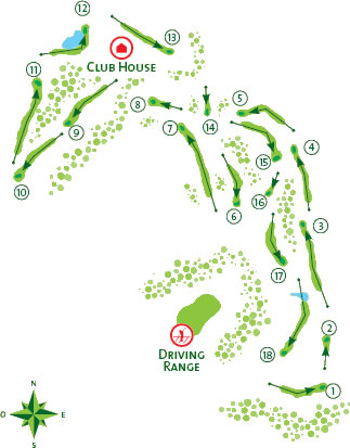 Quinta do Lago North - Course Map