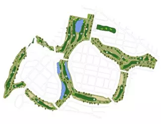 Course Map Club de Golf Aranjuez